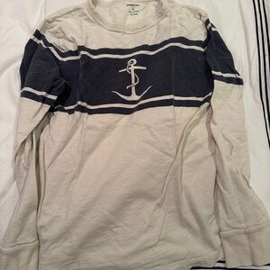 Crewcuts Nautical Anchor Long Sleeve Shirt